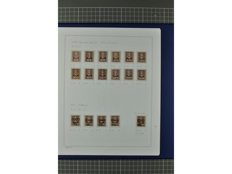 1920/39, sehr schöne ungebrauchte/postfrische und gestempelte Sammlung, dabei viele bessere Werte und Besonderheiten u.a. Mi.