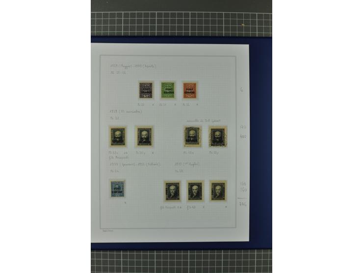 1920/39, sehr schöne ungebrauchte/postfrische und gestempelte Sammlung, dabei viele bessere Werte und Besonderheiten u.a. Mi.