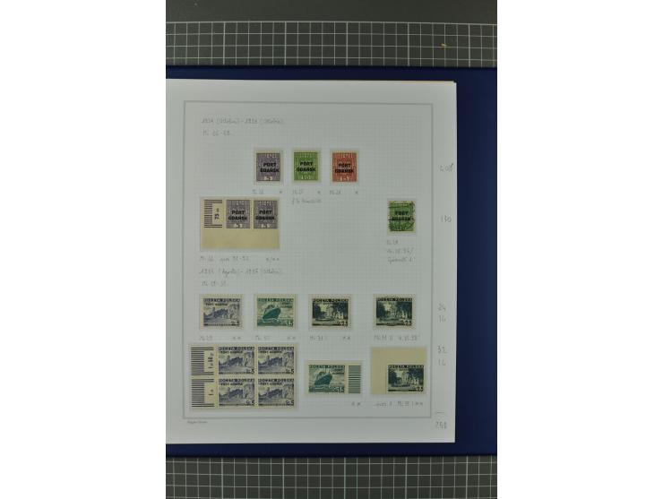 1920/39, sehr schöne ungebrauchte/postfrische und gestempelte Sammlung, dabei viele bessere Werte und Besonderheiten u.a. Mi.