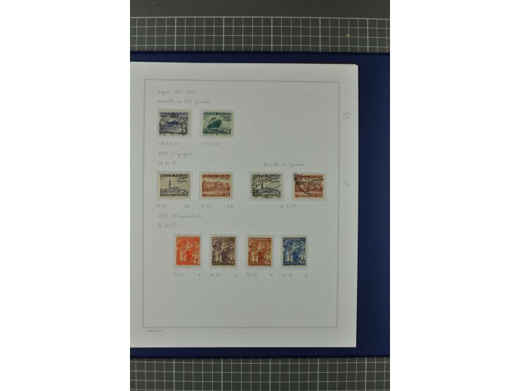 1920/39, sehr schöne ungebrauchte/postfrische und gestempelte Sammlung, dabei viele bessere Werte und Besonderheiten u.a. Mi.