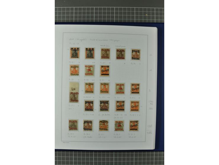 1920/39, sehr schöne ungebrauchte/postfrische und gestempelte Sammlung, dabei viele bessere Werte und Besonderheiten u.a. Mi.