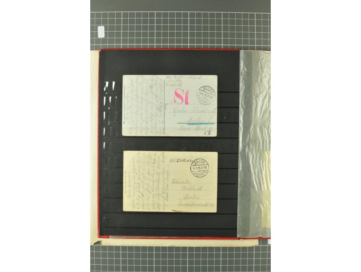 1920/39, gestempelte reichhaltige Sammlung mit u.a. Mi.-Nr. 29II, 32-40, 43II, 100Xa, Porto, Dienst, Port Gdansk, Vorläufer, 