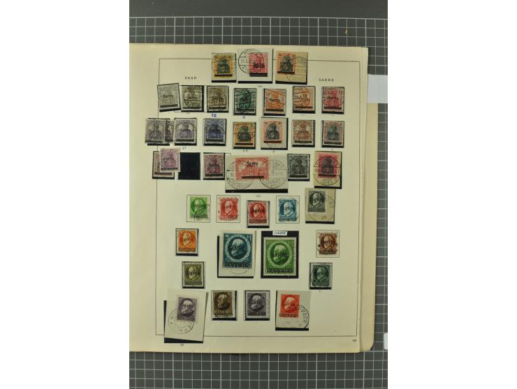 1920/34, sehr schöne gestempelte Sammlung, in den Hauptnummern augenscheinlich komplett mit einer Vielzahl an besseren Werten