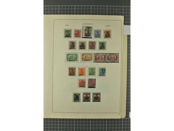 1920/34, sehr schöne gestempelte Sammlung, in den Hauptnummern augenscheinlich komplett mit einer Vielzahl an besseren Werten