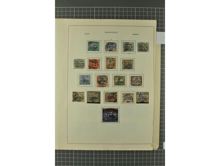 1920/34, sehr schöne gestempelte Sammlung, in den Hauptnummern augenscheinlich komplett mit einer Vielzahl an besseren Werten