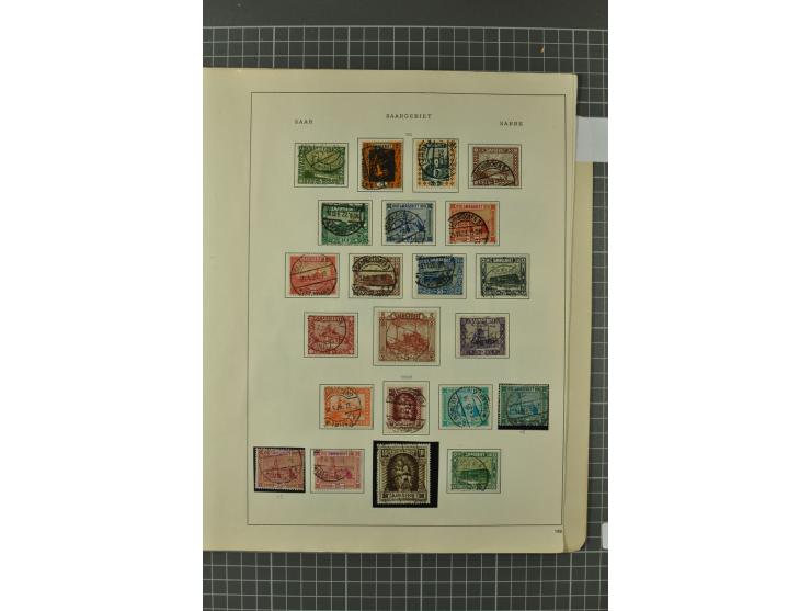 1920/34, sehr schöne gestempelte Sammlung, in den Hauptnummern augenscheinlich komplett mit einer Vielzahl an besseren Werten