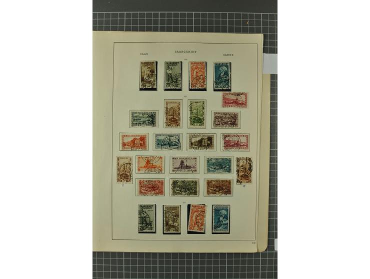 1920/34, sehr schöne gestempelte Sammlung, in den Hauptnummern augenscheinlich komplett mit einer Vielzahl an besseren Werten