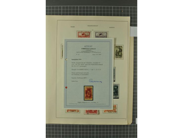 1920/34, sehr schöne gestempelte Sammlung, in den Hauptnummern augenscheinlich komplett mit einer Vielzahl an besseren Werten