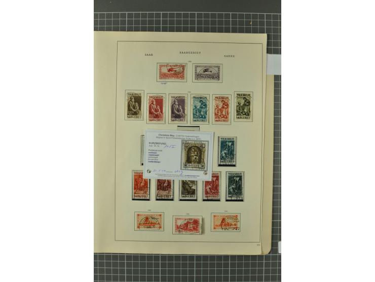 1920/34, sehr schöne gestempelte Sammlung, in den Hauptnummern augenscheinlich komplett mit einer Vielzahl an besseren Werten