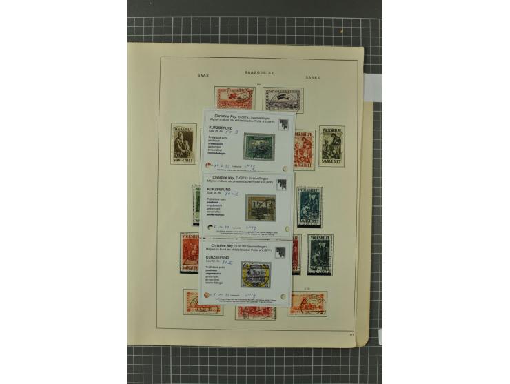 1920/34, sehr schöne gestempelte Sammlung, in den Hauptnummern augenscheinlich komplett mit einer Vielzahl an besseren Werten