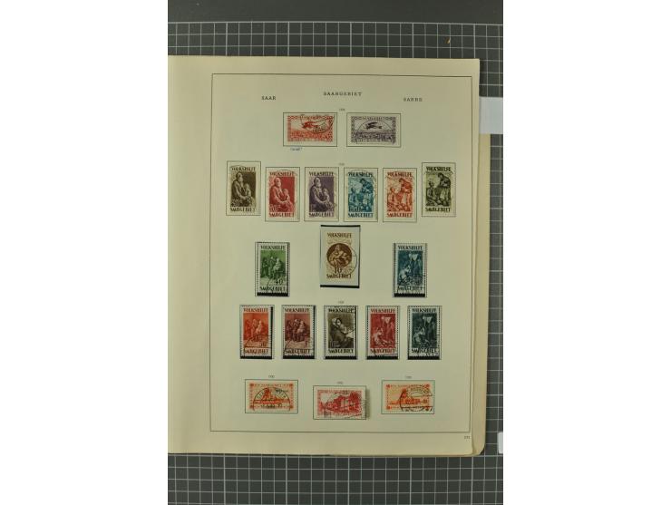 1920/34, sehr schöne gestempelte Sammlung, in den Hauptnummern augenscheinlich komplett mit einer Vielzahl an besseren Werten
