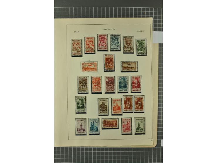 1920/34, sehr schöne gestempelte Sammlung, in den Hauptnummern augenscheinlich komplett mit einer Vielzahl an besseren Werten
