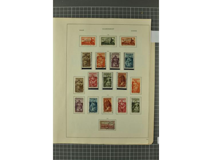 1920/34, sehr schöne gestempelte Sammlung, in den Hauptnummern augenscheinlich komplett mit einer Vielzahl an besseren Werten