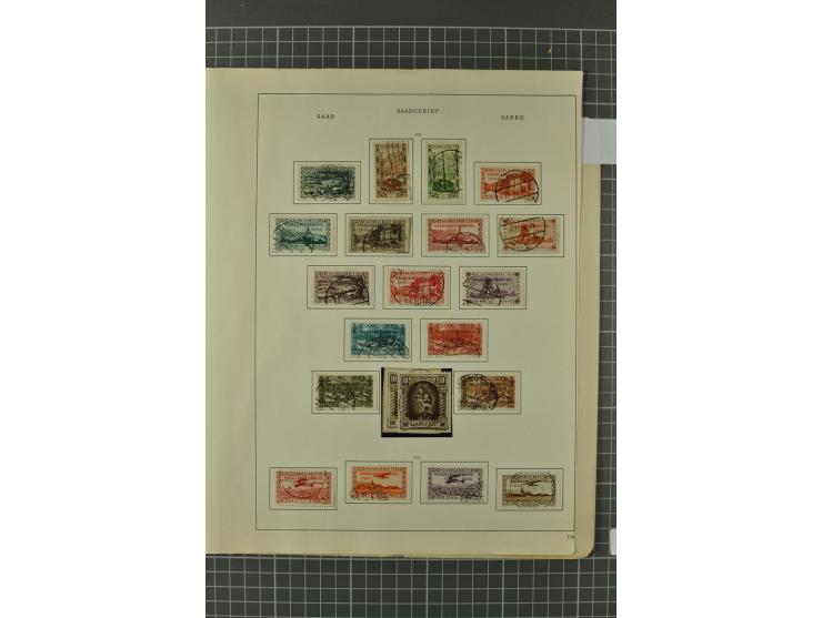 1920/34, sehr schöne gestempelte Sammlung, in den Hauptnummern augenscheinlich komplett mit einer Vielzahl an besseren Werten