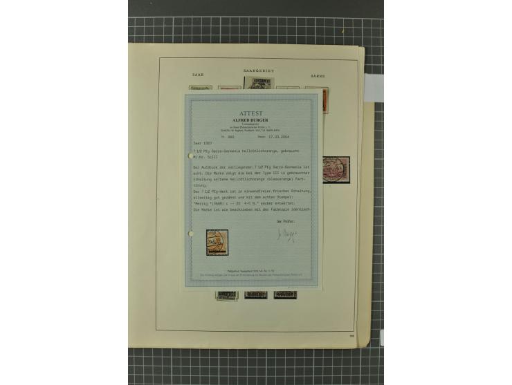 1920/34, sehr schöne gestempelte Sammlung, in den Hauptnummern augenscheinlich komplett mit einer Vielzahl an besseren Werten