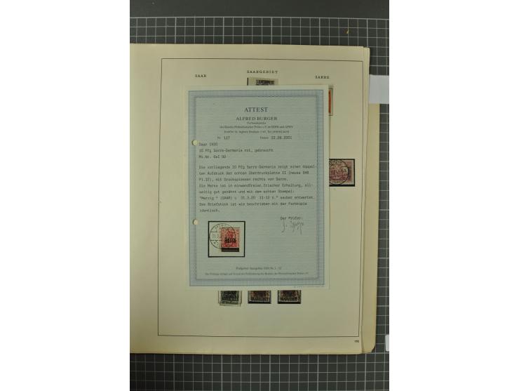 1920/34, sehr schöne gestempelte Sammlung, in den Hauptnummern augenscheinlich komplett mit einer Vielzahl an besseren Werten