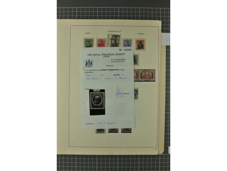 1920/34, sehr schöne gestempelte Sammlung, in den Hauptnummern augenscheinlich komplett mit einer Vielzahl an besseren Werten