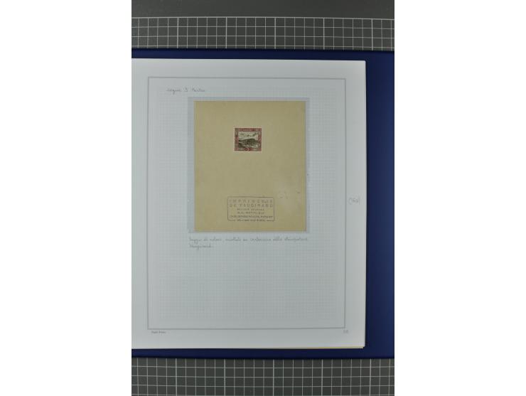 1921/34, postfrische, ungebrauchte und gestempelte, startk spezialisierte Sammlung ab Mi.-Nr. 53, bis auf Mr.-Nr. 134 kpl. bi