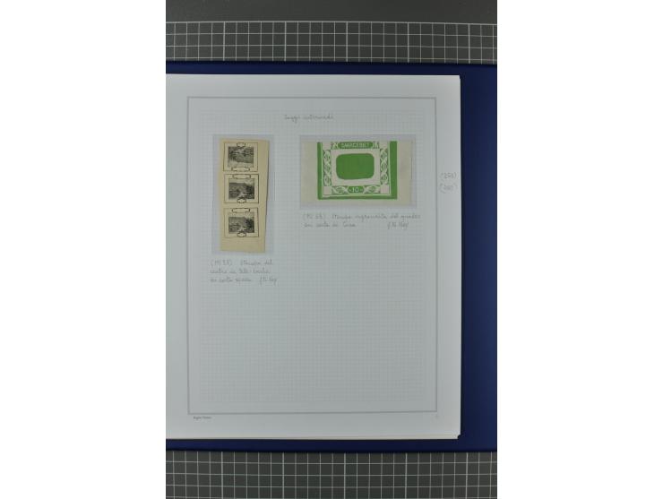 1921/34, postfrische, ungebrauchte und gestempelte, startk spezialisierte Sammlung ab Mi.-Nr. 53, bis auf Mr.-Nr. 134 kpl. bi