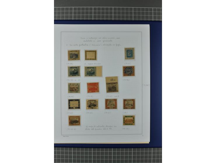 1921/34, postfrische, ungebrauchte und gestempelte, startk spezialisierte Sammlung ab Mi.-Nr. 53, bis auf Mr.-Nr. 134 kpl. bi