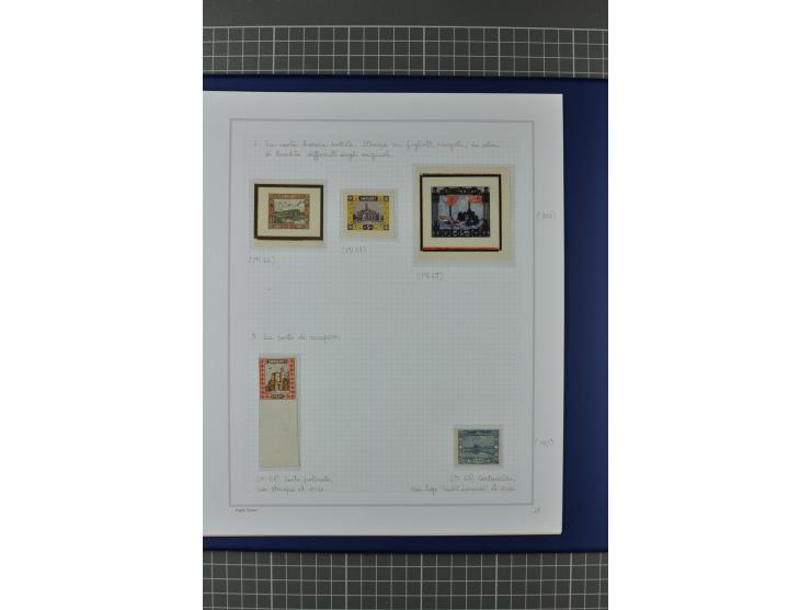 1921/34, postfrische, ungebrauchte und gestempelte, startk spezialisierte Sammlung ab Mi.-Nr. 53, bis auf Mr.-Nr. 134 kpl. bi