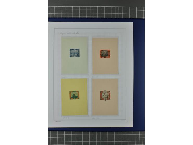 1921/34, postfrische, ungebrauchte und gestempelte, startk spezialisierte Sammlung ab Mi.-Nr. 53, bis auf Mr.-Nr. 134 kpl. bi