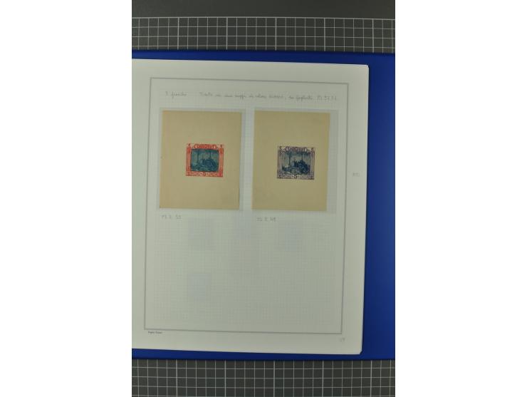 1921/34, postfrische, ungebrauchte und gestempelte, startk spezialisierte Sammlung ab Mi.-Nr. 53, bis auf Mr.-Nr. 134 kpl. bi
