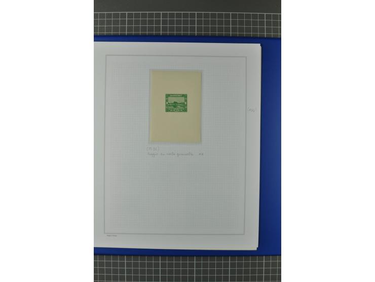 1921/34, postfrische, ungebrauchte und gestempelte, startk spezialisierte Sammlung ab Mi.-Nr. 53, bis auf Mr.-Nr. 134 kpl. bi