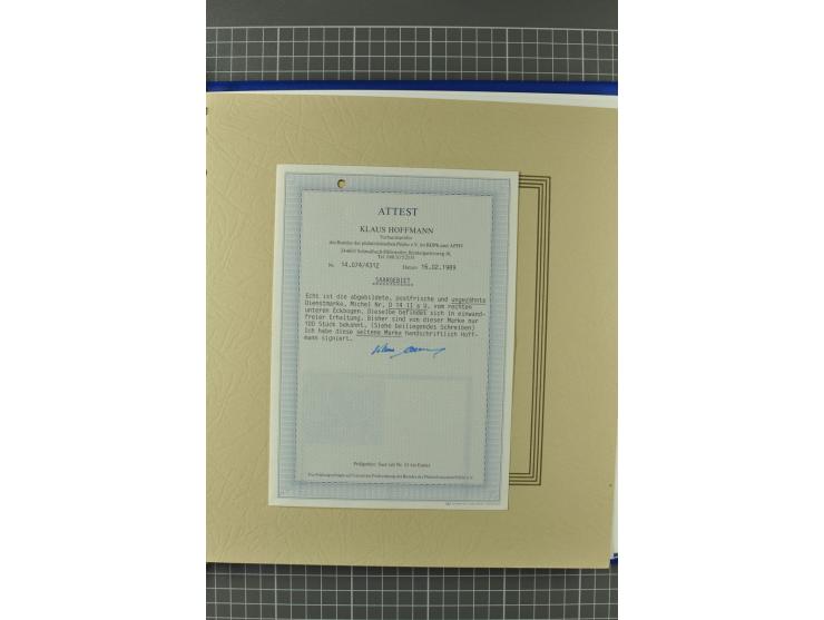 1921/34, postfrische, ungebrauchte und gestempelte, startk spezialisierte Sammlung ab Mi.-Nr. 53, bis auf Mr.-Nr. 134 kpl. bi