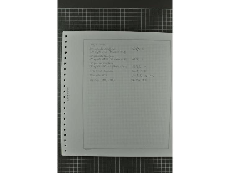 1920/21, 3bändige Sammlung mit ca. 180 Briefen und Karten ab den Armeepostämtern, dabei Mischfrankaturen mit Dt.Reich, Wertbr