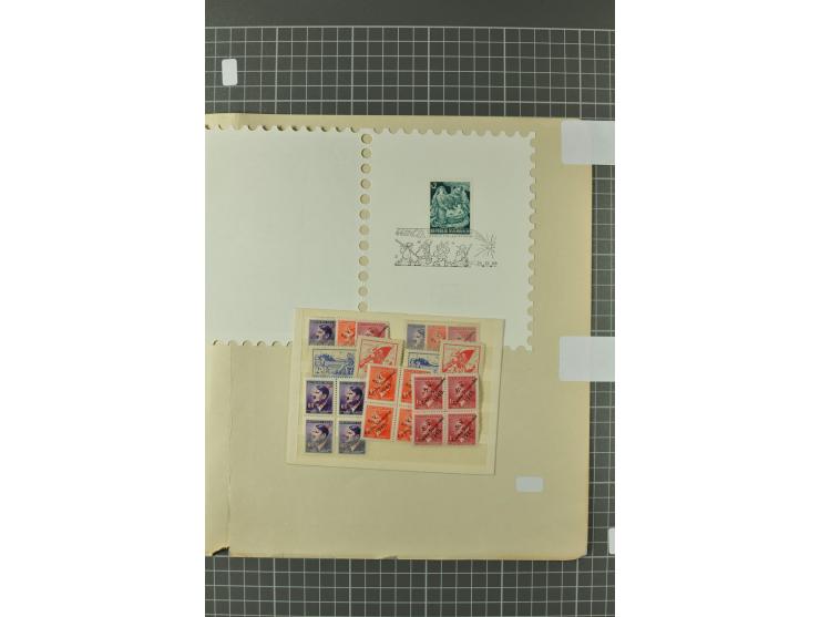 1938, Asch, Karlsbade, Reichenberg-Maffersdorf und Rumburg, hochinteressante ungebrauchte/postfrische und gestempelte Partie,