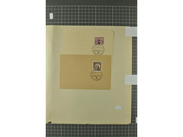 1938, Asch, Karlsbade, Reichenberg-Maffersdorf und Rumburg, hochinteressante ungebrauchte/postfrische und gestempelte Partie,