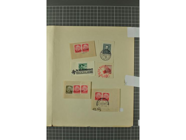 1938, Asch, Karlsbade, Reichenberg-Maffersdorf und Rumburg, hochinteressante ungebrauchte/postfrische und gestempelte Partie,