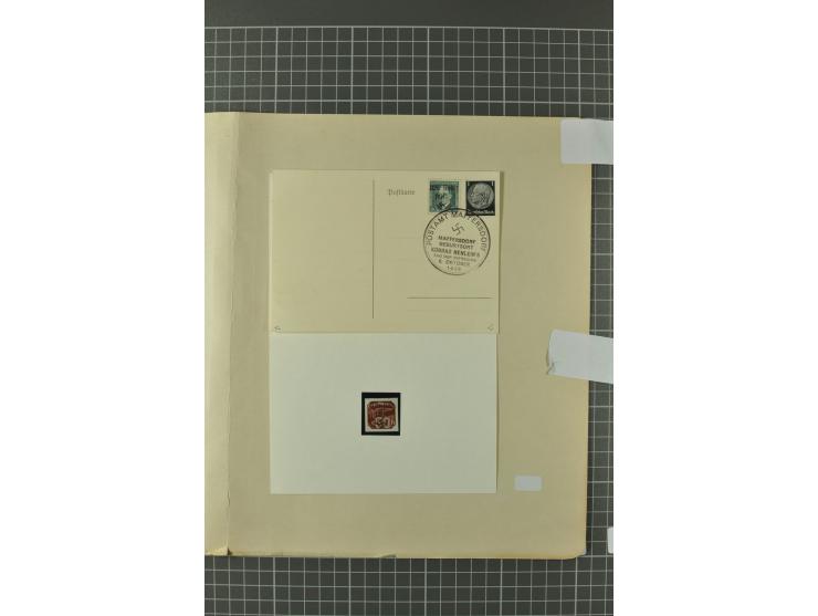 1938, Asch, Karlsbade, Reichenberg-Maffersdorf und Rumburg, hochinteressante ungebrauchte/postfrische und gestempelte Partie,