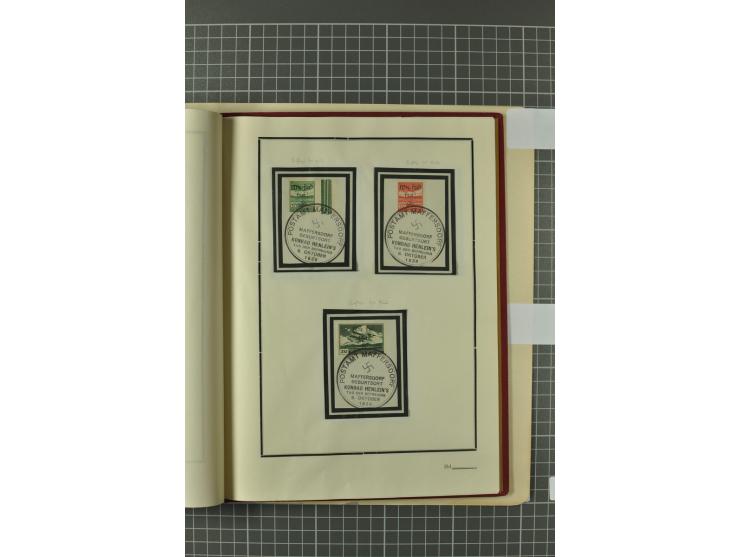 1938, Asch, Karlsbade, Reichenberg-Maffersdorf und Rumburg, hochinteressante ungebrauchte/postfrische und gestempelte Partie,