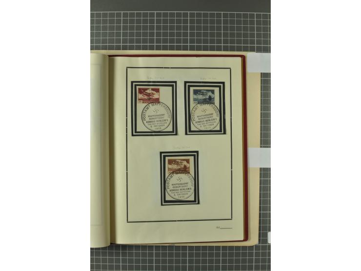 1938, Asch, Karlsbade, Reichenberg-Maffersdorf und Rumburg, hochinteressante ungebrauchte/postfrische und gestempelte Partie,