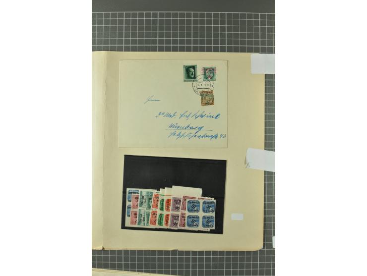 1938, Asch, Karlsbade, Reichenberg-Maffersdorf und Rumburg, hochinteressante ungebrauchte/postfrische und gestempelte Partie,