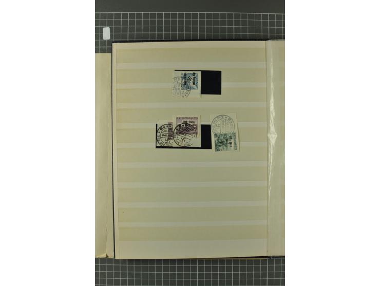 1938, Asch, Karlsbade, Reichenberg-Maffersdorf und Rumburg, hochinteressante ungebrauchte/postfrische und gestempelte Partie,