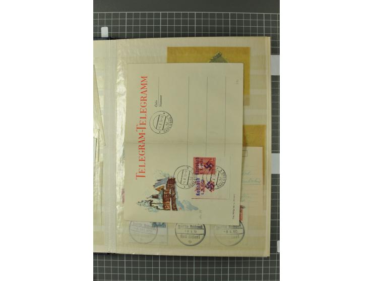 1938, Asch, Karlsbade, Reichenberg-Maffersdorf und Rumburg, hochinteressante ungebrauchte/postfrische und gestempelte Partie,