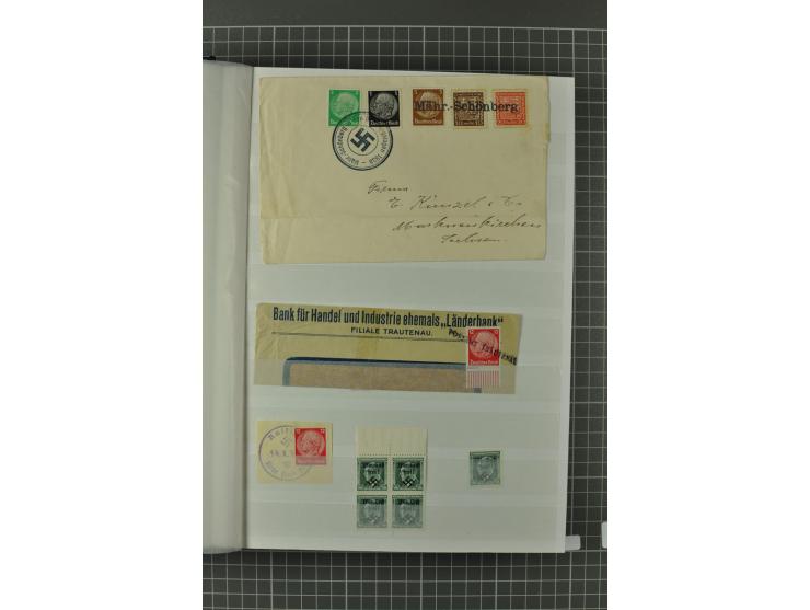 1939/1945, umfangreiche, meist gestempelte und ungebrauchte/postfrische Sammlung von Albanien bis Zara mit vielen kpl. und be