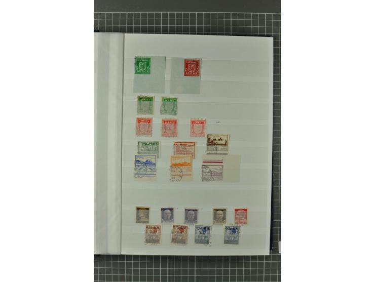 1939/1945, umfangreiche, meist gestempelte und ungebrauchte/postfrische Sammlung von Albanien bis Zara mit vielen kpl. und be