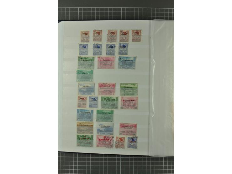 1939/1945, umfangreiche, meist gestempelte und ungebrauchte/postfrische Sammlung von Albanien bis Zara mit vielen kpl. und be
