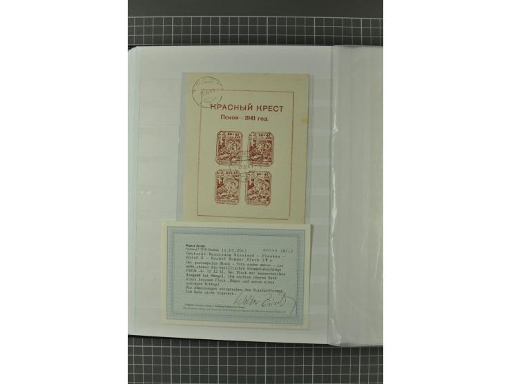 1939/1945, umfangreiche, meist gestempelte und ungebrauchte/postfrische Sammlung von Albanien bis Zara mit vielen kpl. und be