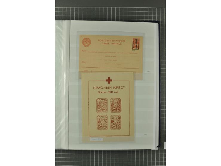 1939/1945, umfangreiche, meist gestempelte und ungebrauchte/postfrische Sammlung von Albanien bis Zara mit vielen kpl. und be