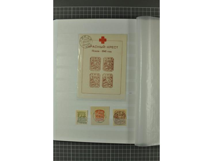 1939/1945, umfangreiche, meist gestempelte und ungebrauchte/postfrische Sammlung von Albanien bis Zara mit vielen kpl. und be