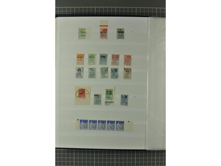 1939/1945, umfangreiche, meist gestempelte und ungebrauchte/postfrische Sammlung von Albanien bis Zara mit vielen kpl. und be
