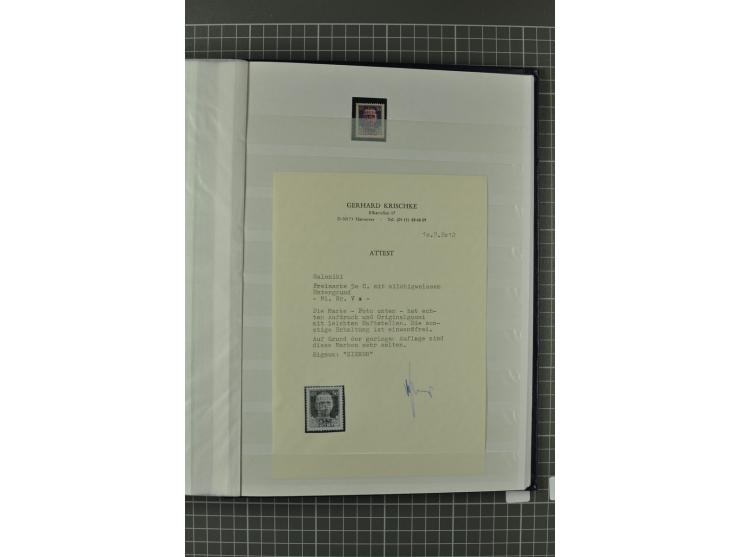 1939/1945, umfangreiche, meist gestempelte und ungebrauchte/postfrische Sammlung von Albanien bis Zara mit vielen kpl. und be