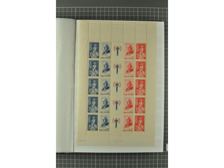 1939/1945, umfangreiche, meist gestempelte und ungebrauchte/postfrische Sammlung von Albanien bis Zara mit vielen kpl. und be