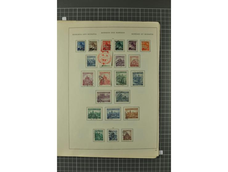1914/45, Abstimmungsgebiete, Besetzung I. WK. und II. WK, vorwiegend gestempelte Sammlung ab Allenstein mit u.a. Mi.-Nr. 11 I