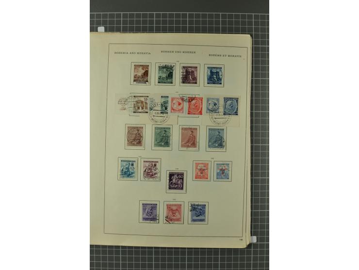 1914/45, Abstimmungsgebiete, Besetzung I. WK. und II. WK, vorwiegend gestempelte Sammlung ab Allenstein mit u.a. Mi.-Nr. 11 I